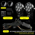 LED Motorcycle Spot Lamp 4.5 Inch 70W LED Driving Lights for Moto Off-Road Truck Tractor 4x4 Work UTV Auxiliary Headlight